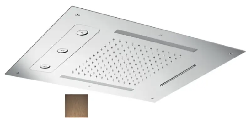 SB Spin Temptation Chromotherapy Deszczownica Podtynkowa PVD Miedź 1208955418