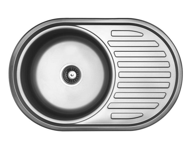 Ausmann Basic ronde spoelbak met afdruiprek RVS 77x50 cm inclusief sifon 1208955523

Ausmann Basic okrągły zlew z ociekaczem ze stali nierdzewnej 77x50 cm, w zestawie syfon 1208955523