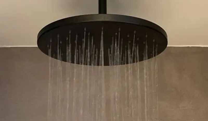 SB Round deszczownica natryskowa z tworzywa sztucznego 30 cm Matowa Czarna 1208955613