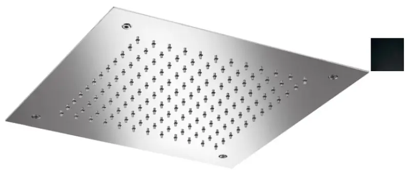 SB Temptation Prysznic podtynkowy kwadratowy 38x38 cm Matowa Czarna 1208955761