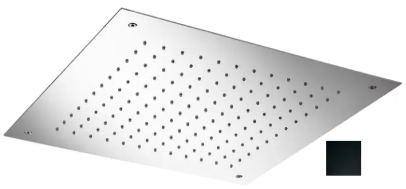 SB Temptation Prysznic natynkowy kwadratowy 50x50cm Matowy Czarny 1208955776