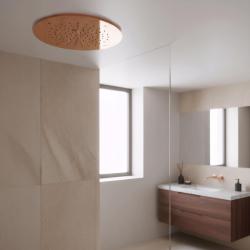 SB Round Temptation deszczownica podtynkowa 50 cm PVD miedź 1208955808