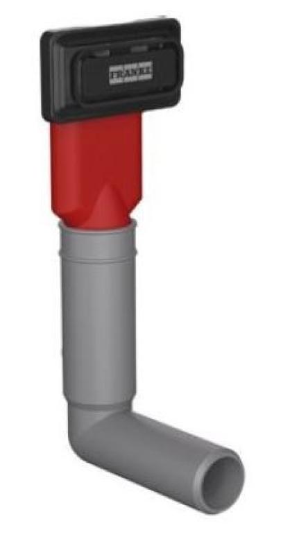 Franke Zestaw przelewowy matowy czarny, rurka przelewowa 1120734738