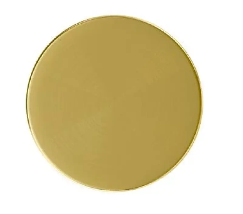 Quadri odpływowa pokrywa, koszykowy korek z pokrywką PVD złoty dekiel na odpływ o średnicy 11,5 cm 1208956040