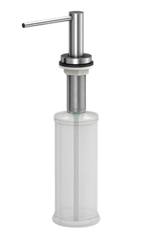 Quadri Swindon Luxe Wbudowany Dozownik Mydła ze Stali Nierdzewnej, napełniany od góry 1208956048