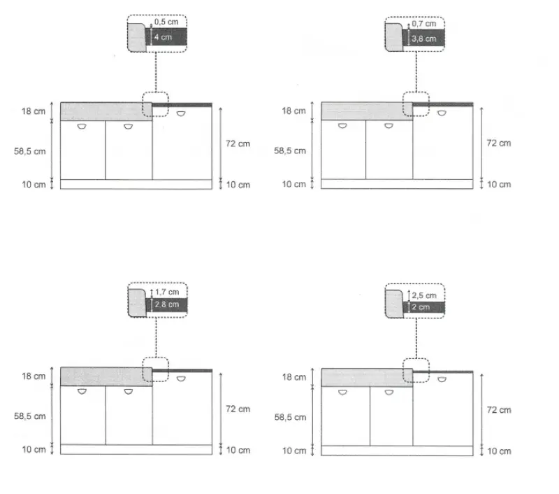 Quadri Minister Podwójny Zlew zlewozmywak antracytowy w stylu rustykalnym 90x62cm z czarnymi odpływami 1208956326