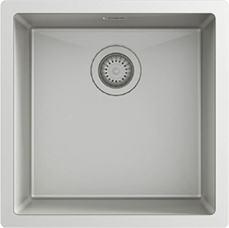 Ausmann Turt RVS zlew PVD NANO 40x40 do montażu podblatowego, równego i nablatowego 1208956947