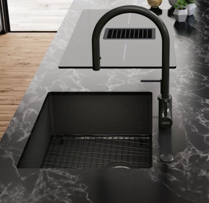 Franke Mythos meesterwerk accessoire gouden bodemrek 391x401mm PVD 112.0655.433