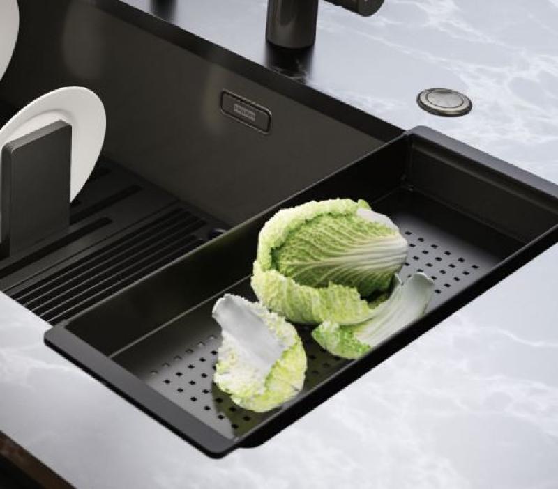 Franke Mythos Masterpiece miedziana wkładka na resztki PVD 112.0655.341