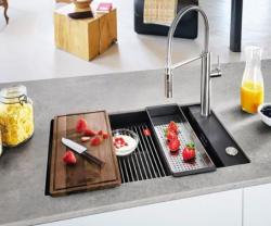 Franke Kubus 2.0 wkładka ze stali nierdzewnej 429x156mm model związany 112.0394.981