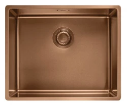 Franke Mythos Masterpiece BXM 210.50 PVD Miedziany Zlew 500x410mm Montaż na równi z blatem i podwieszany 127.0674.363