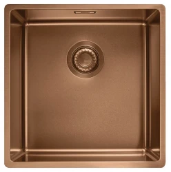 Franke Mythos Masterpiece BXM 210.40 PVD Miedziany Zlew 400x410mm Montaż na Równo i Podstawowy 127.0674.583