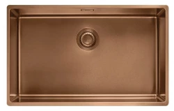Franke Mythos Masterpiece BXM 210.68 Duża PVD Miedź 685x410mm Montaż na równi z blatem i Podwieszany Zlew 127.0674.535