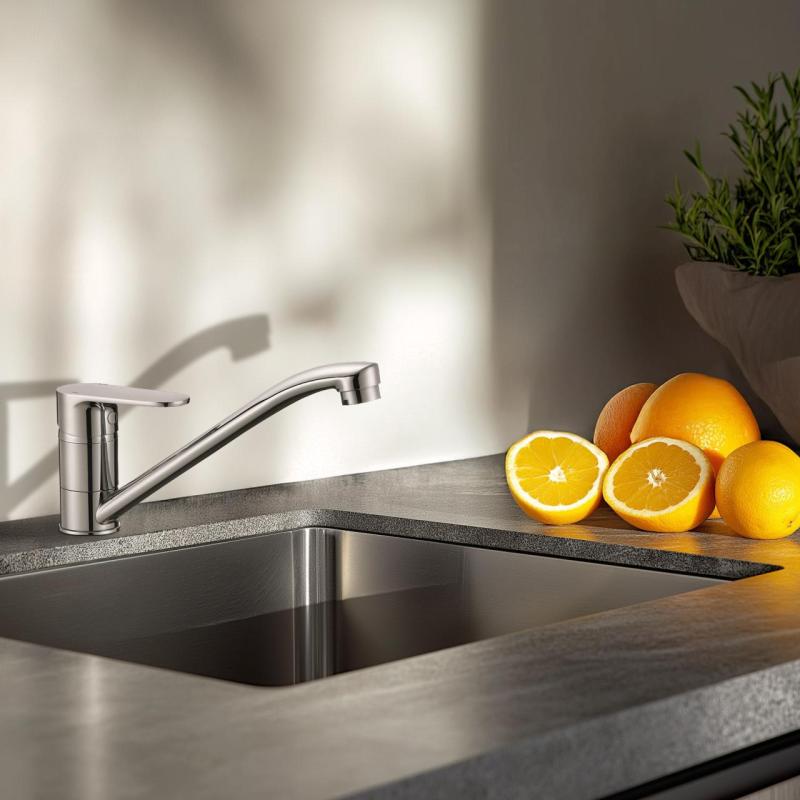 AquaTrimo Schubert jednouchwytowa bateria kuchenna chrom 21ST7072CM