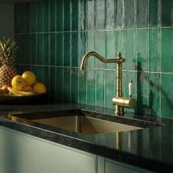 Edward nostalgiczna bateria kuchenna z obrotową wylewką Brąz klasyczny 1208957129