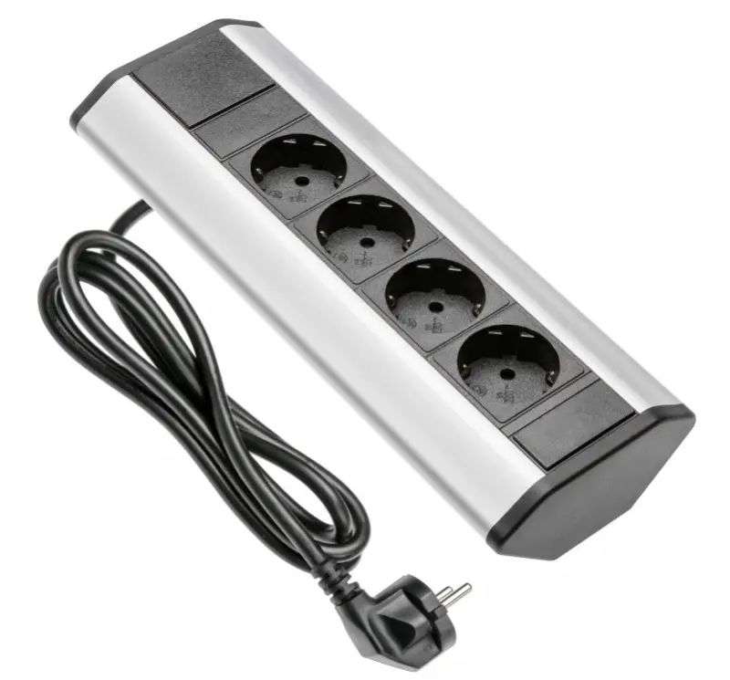 Indux Corner narożne gniazdo kuchenne z 4 gniazdami z uziemieniem 1208957432