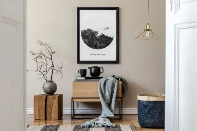 Decor Tilia nowoczesna złota dekoracyjna wisząca lampa druciana 7863