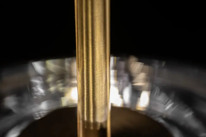 Decor Lime 332 mm nowoczesna wisząca lampa w kolorze bursztynowym 7887