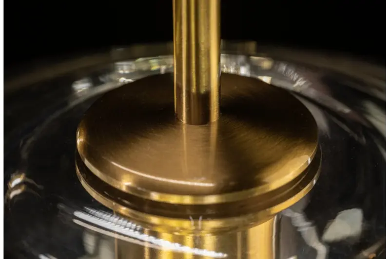 Decor Lime 332 mm nowoczesna wisząca lampa w kolorze bursztynowym 7887