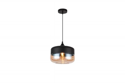 Decor Lender nowoczesna lampa wisząca z metalu i szkła, szerokość 250 mm 8433