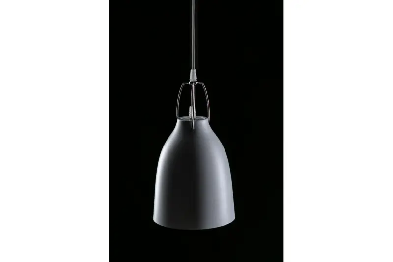 Decor Orient stożkowa metalowa lampa wisząca biała 4451