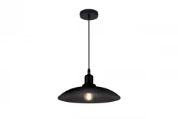 Dekor Horizon matowa czarna industrialna lampa wisząca 4512