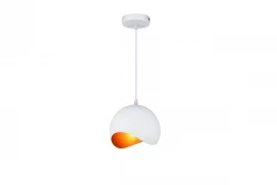 Deco Mavia kulista biało-złota lampa wisząca 4949