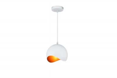 Deco Mavia kulista biało-złota lampa wisząca 4949