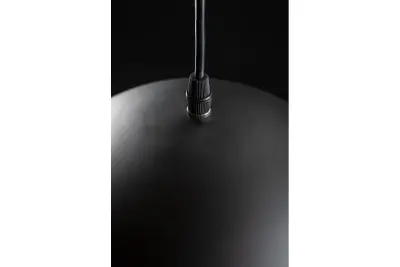 Decor Katilu czarna metalowa lampa wisząca 1884