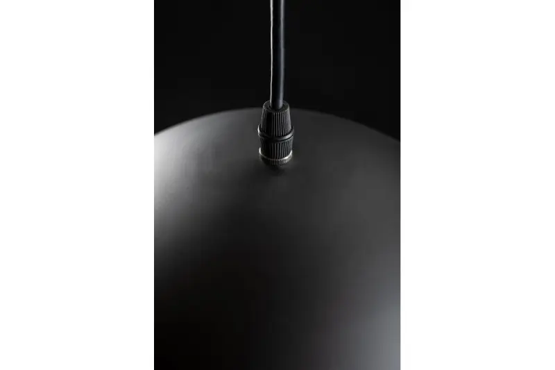 Decor Katilu czarna metalowa lampa wisząca 1884