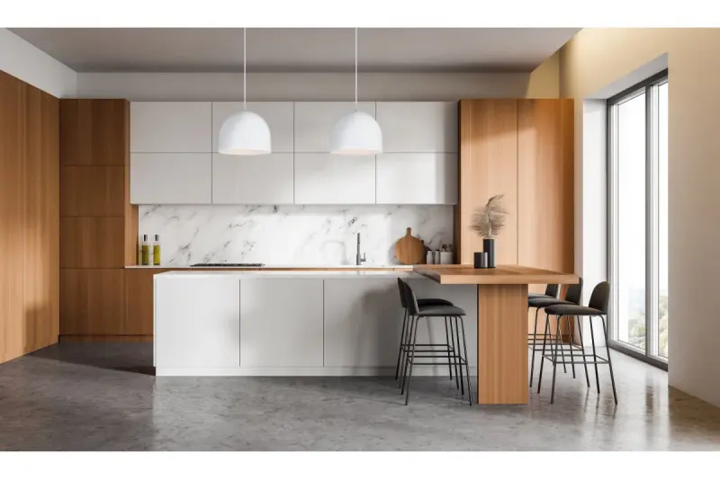 Decor Katilu biała metalowa lampa wisząca 1976