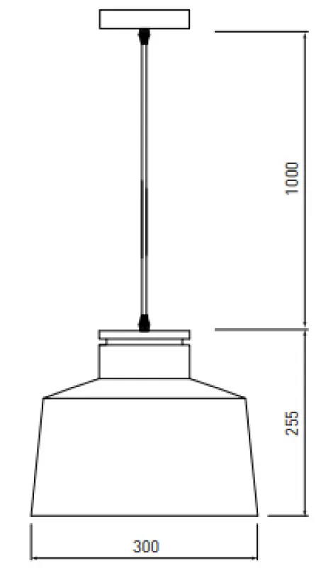 Decor Margus matowa biała metalowa lampa wisząca z drewnianym dodatkiem 3086