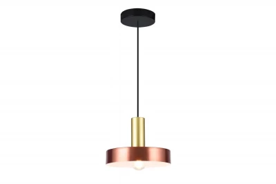 Decor Selvia lampa wisząca miedziana z mosiężnym wykończeniem, średnica 20 cm 3222