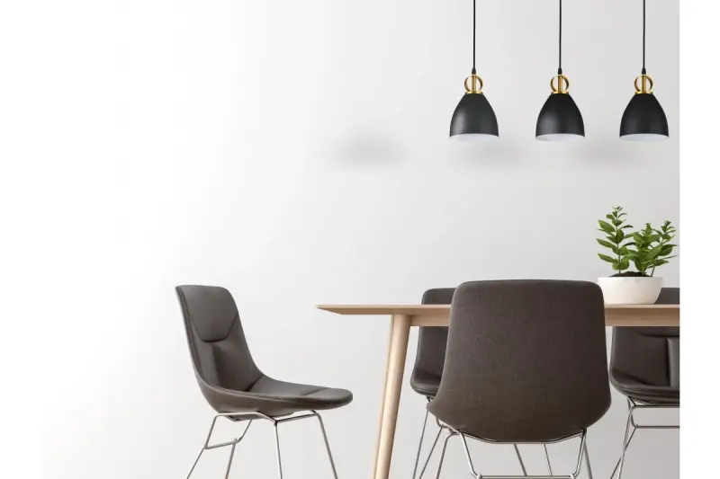 Dekor Kerala czarna elegancka lampa wisząca 3239