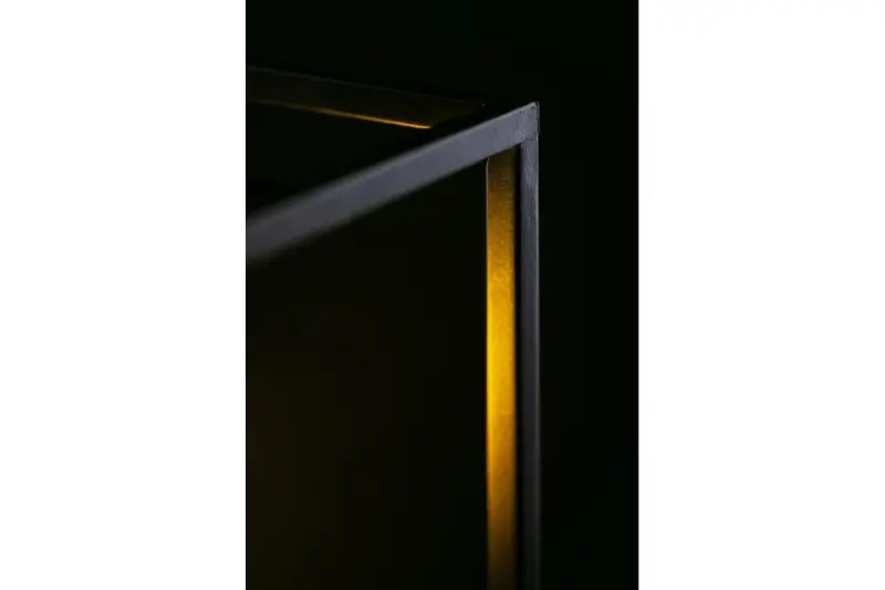 Decor Diu czarna geometryczna lampa wisząca z 2 źródłami światła, szerokość 30 cm 3628