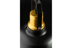 Decor Monroe nowoczesna czarno-złota lampa wisząca 6958