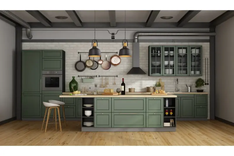 Decor Monroe nowoczesna czarno-złota lampa wisząca 6958