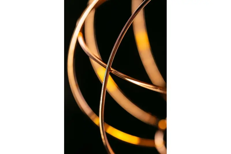 Decor Viela wisząca lampa druciana, kulista, miedziana, średnica 27,5 cm 7047