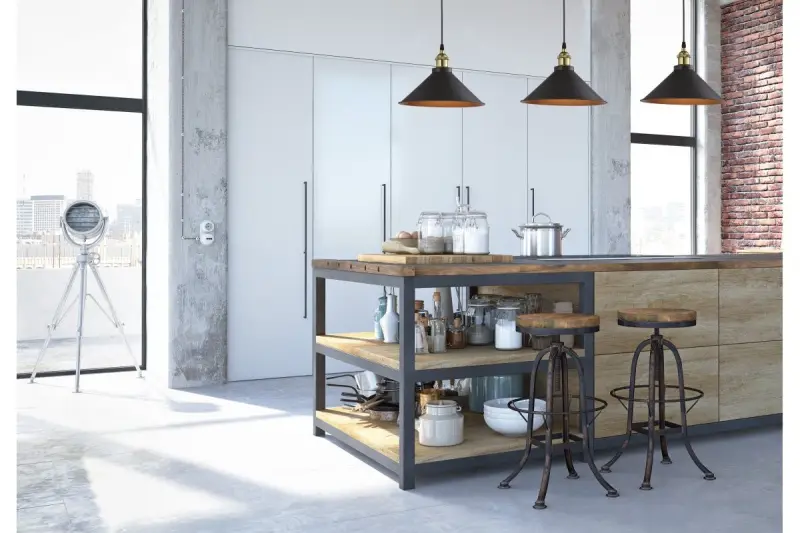 Decor Mani czarna złota metalowa lampa wisząca, średnica 30 cm 4076