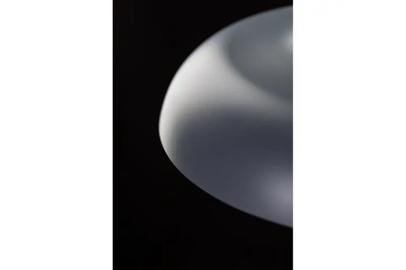 Dekor Skandi nowoczesna szara lampa wisząca, średnica 35 cm, model 7368