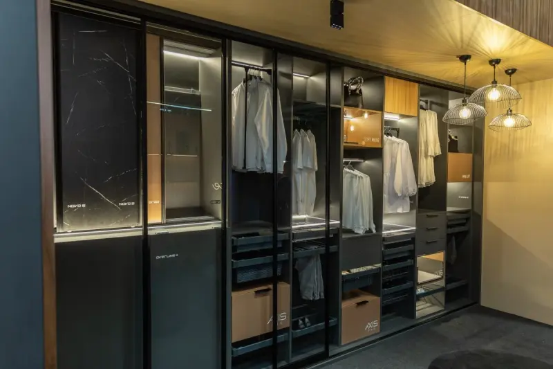 Deco Reto vintage czarna druciana lampa wisząca, średnica 40 cm, 4137