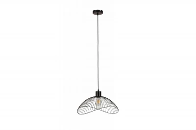 Decor Reto vintage czarna wisząca lampa druciana, średnica 50 cm, model 4151