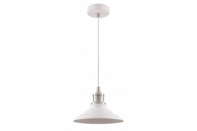 Decor Loret ponadczasowa biała lampa wisząca o średnicy 20,5 cm 9691