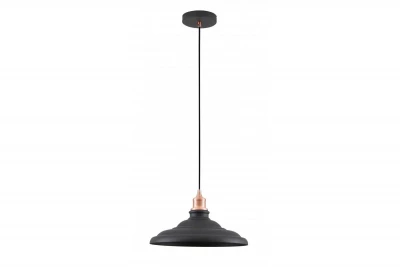 Decor Loret ponadczasowa czarna lampa wisząca, średnica 34,8 cm, model 9721