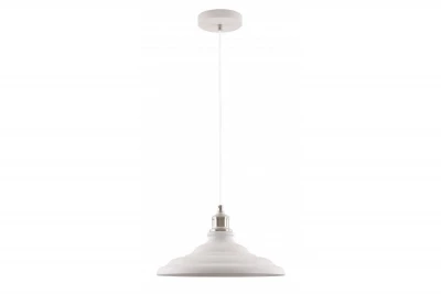 Decor Loret ponadczasowa biała lampa wisząca, średnica 34,8 cm, 9844