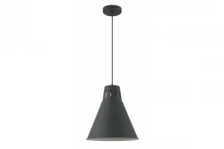Dekor Gianni stylowy całkowicie czarny żyrandol o średnicy 32 cm 8136