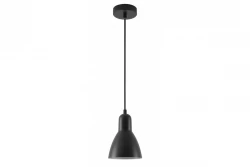 Dekor Etore czarna lampa wisząca czarny przewód 2072