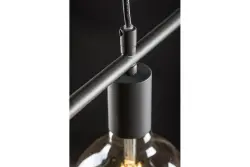 Decor Lija szara jednopunktowa kwadratowa lampa wisząca 2836