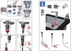 Franke odpływ do zlewozmywaków z integralnym odpływem (turbo) z automatycznym opróżnianiem i przyciskiem ze stali nierdzewnej 1208957709