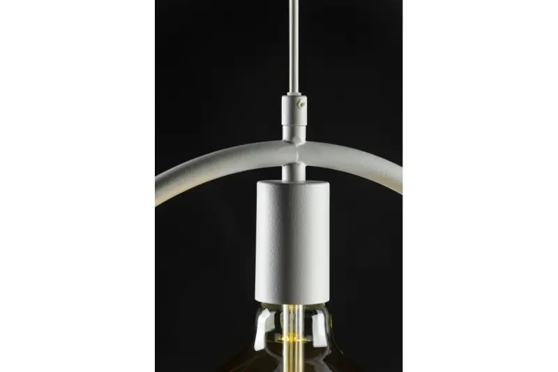 Decoreer Fija witte ronde eenpunts hanglamp 2898